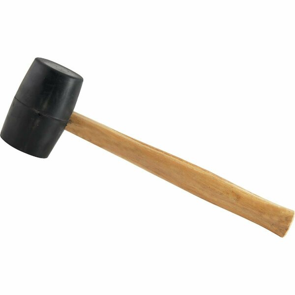 All-Source 16 Oz. Rubber Mallet with Hardwood Handle 307556